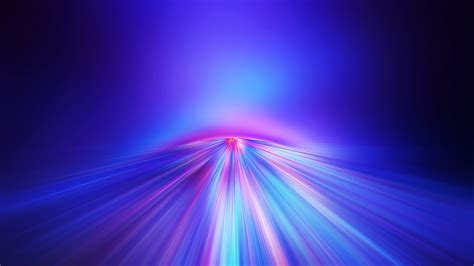 Обои свет синий Фиолетовый пурпур Визуальный эффект освещения 4k