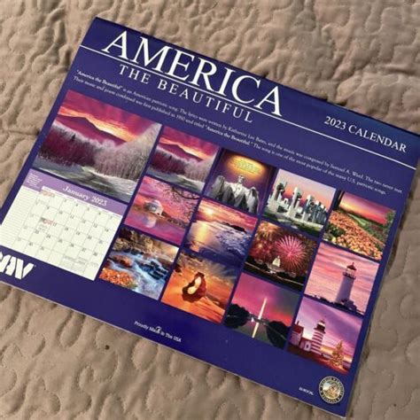 America The Beautiful 2023 And 2024 Wall Calendars Dav 4669730533