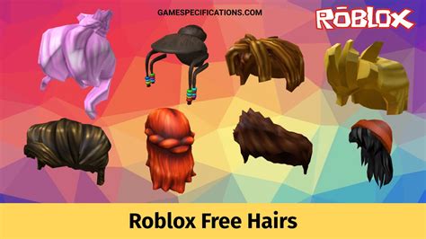 Roblox Free Hairs For Awesome Aesthetics Game Specifications
