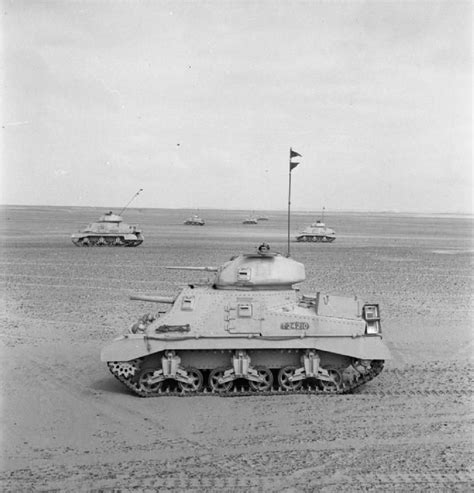 British Grant Tanks Of 3rd Royal Tank Regiment In The Western Desert