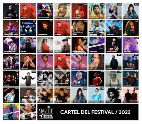 Starlite Marbella Festival 2022 Artistas Horarios Entradas Cómo
