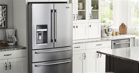 While these are good benchmarks for the average refrigerator size in every type, you should still check your specific refrigerator's dimensions online or in store. Standard Countertop Depth Refrigerators | Maytag