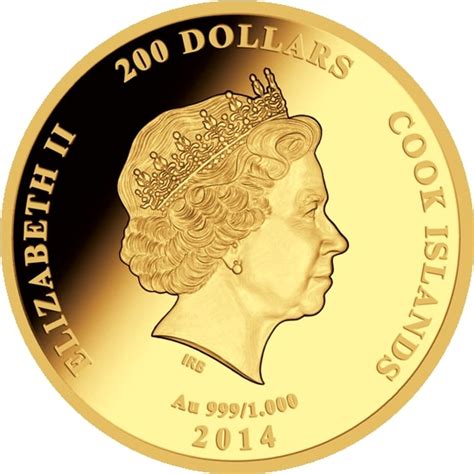 200 Dollars Elizabeth Ii John Paul Ii Cook Islands Numista