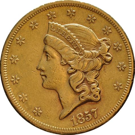 Usdouble Eagle Liberty 20dollar Gold Coin A00
