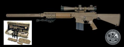 Desarrollo Y Defensa Fusil M110 Sass Semi Automatic Sniper System