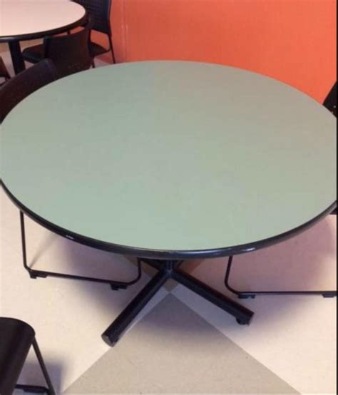 Used Steelcase Round Conference Room Table For Sale Continental Office