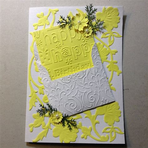 Any Occasion Handmade Multi Paper Layered 3d Greeting Card Embossed