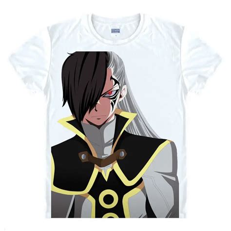 Fairy Tail T Shirt Makarov Dreyar Shirt Cool T Shirts Anime And Manga