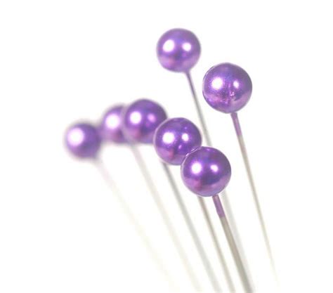 Florist Sundries Pins Oasis® Pearl Pins Lilac 6mm Michael