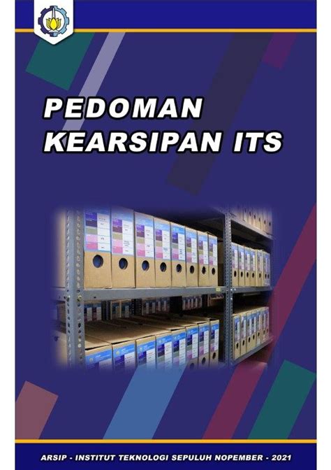 Buku Pedoman Kearsipan Its Tahun 2021 Biro Umum Dan Reformasi Birokrasi