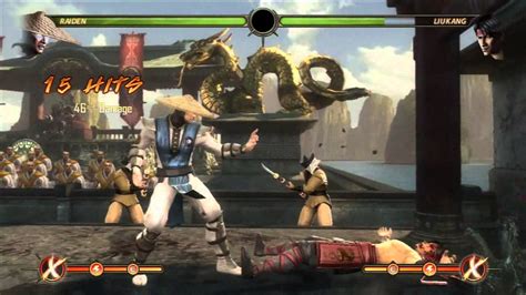 Mortal Kombat 9 Raiden Combo Compilation Youtube