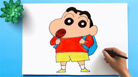 Shinchan Drawing Easy For Kids I How To Draw Shinchan Step By Step