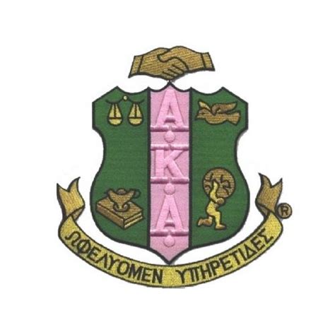 Alpha Kappa Alpha Crestpatch The College Crib