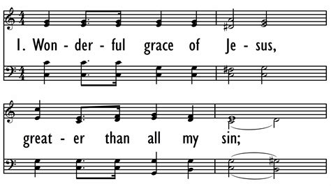 Wonderful Grace Of Jesus Digital Songs And Hymns