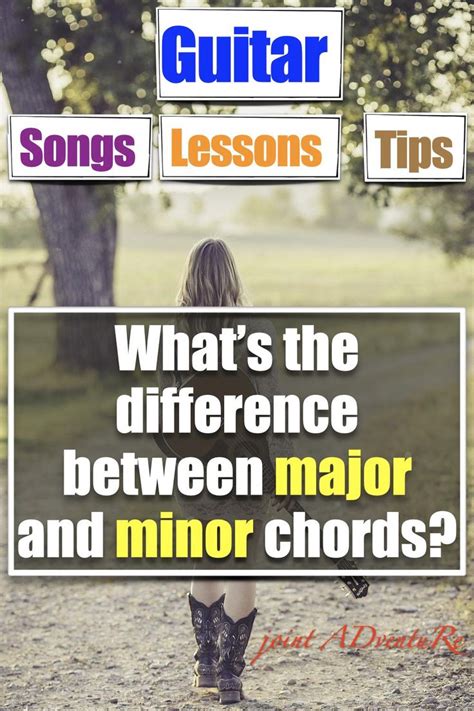 Whats The Difference Between Major And Minor Chords Video Guitar