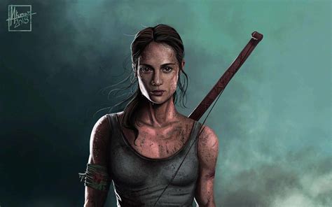 1920x1200 Tomb Raider Alicia Vikander Artwork 1080P Resolution HD 4k ...