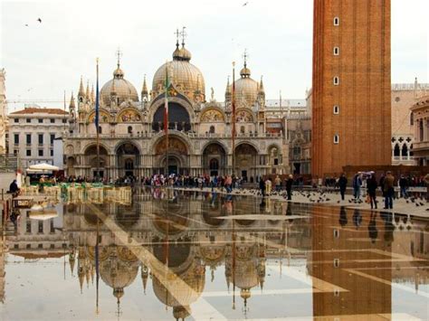 Venice Piazza San Marco St Marks Basilica Wallpaper Hd City 4k Wallpapers Images Photos And