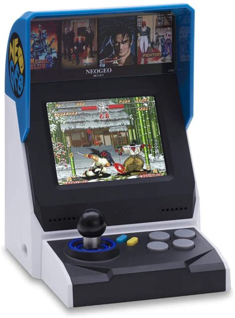 Neo Geo Mini Snk Con 40 Juegos Originales De Las Recreativas