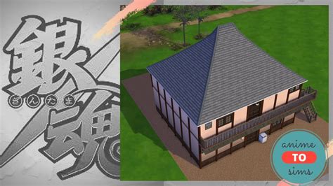 Yorozuya Gintama House The Sims 4 Speed Build No Cc Gintama In