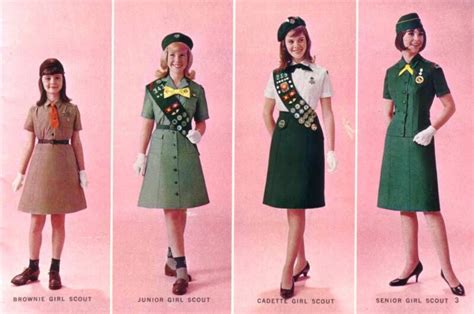 Girl Scout Uniforms History Activities Girl Scout Uniform Girl Scout