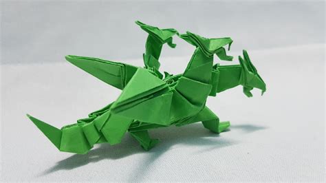 Origami Ghidorah Dragon How To Make King Ghidorah Gấp