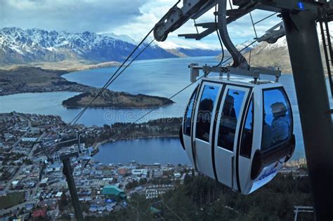 Skyline Gondola Queenstown New Zealand Editorial Photo Image Of