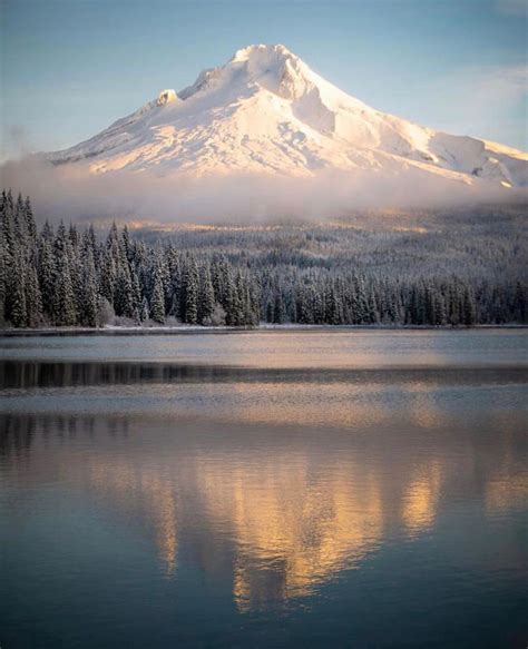 Winter At Mt Hood Oregon 🇺🇸 National Parks Oregon Winter Mt Hood Oregon