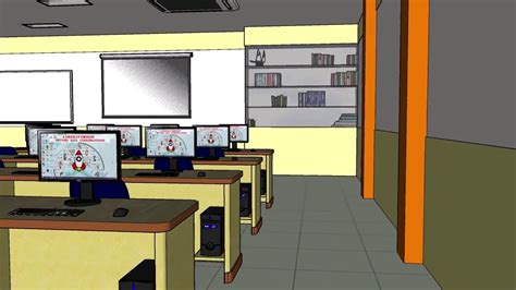 Desain Ruangan Laboratorium Jaringan Komputer Youtube