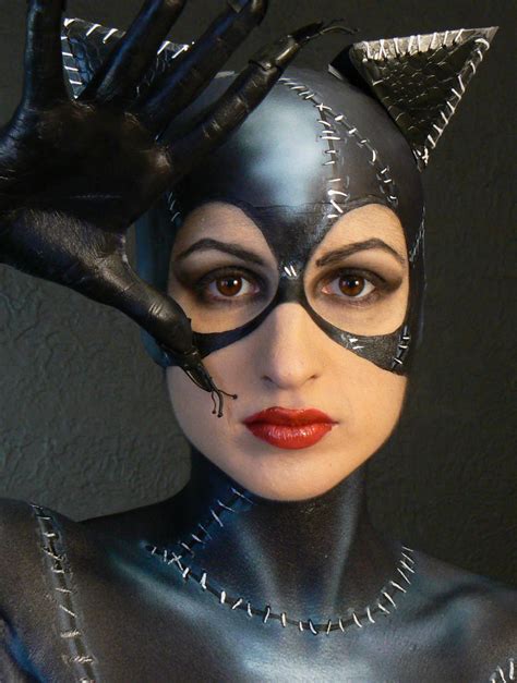 Catwoman Closeup By Divinedelphi On Deviantart