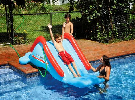 Inflatable Technology All About Inflatable Swimming Pool Slides For