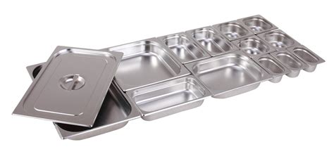 European Stainless Steel Gastronorm Hotel Food Container Restaurant ...