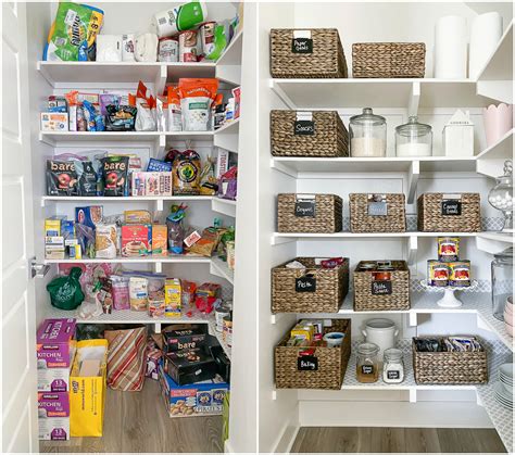 Before And After Pantry Organization 2 Stylish Petite