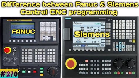What Are The Difference Between Fanuc And Siemens Control Cnc