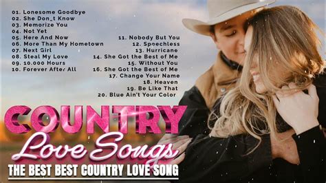 Best Country Love Songs Greatest Romantic Country Songs Collection