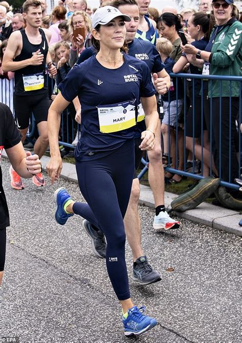 Crown Princess Mary Dons Her Trainers As She Takes Part In 5km Royal