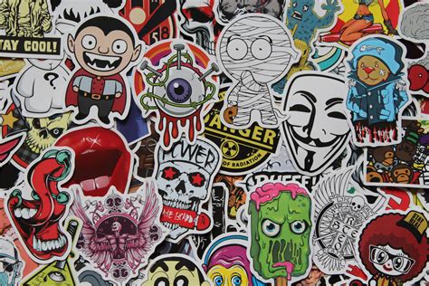 Sporting Goods Skateboarding Stickers And Grip Tape 100 Horror Skull