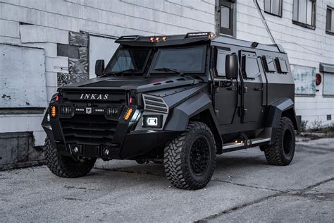 The Inkas Sentry Civilian Is A Ford F 550 Armored Swat Truck For Rich