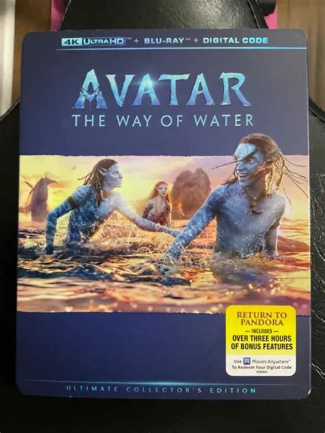 Avatar The Way Of Water 4k Blu Ray Slipcover No Digital £1790