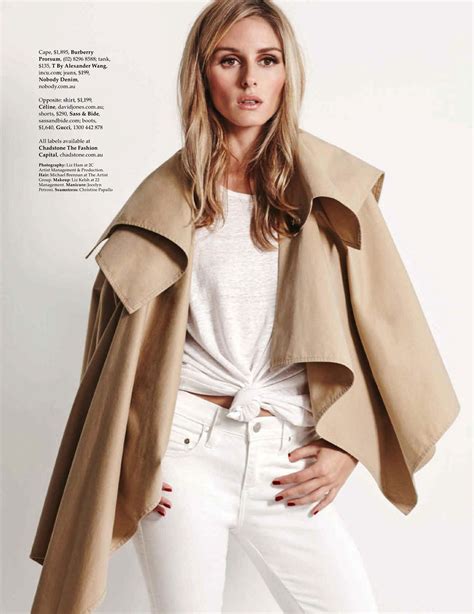 Olivia Palermo In Elle Magazine Australia October 2014 Issue Hawtcelebs