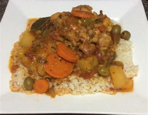 Maybe you would like to learn more about one of these? Pollo Guisado con arroz blanco (Chicken Stew Puerto Rican ...