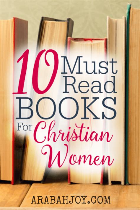 26 books every 'spiritual but not religious' seeker should read. Ten Must Read Christian Books for Women - Arabah