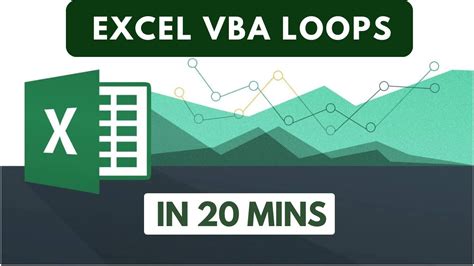 Using Excel Vba Loops For While And Do While Loops Create Nested