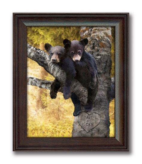Personalized Art Nature Wall Decor Framed Animal Art Personal Prints