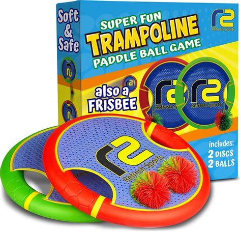 Fun Bouncy Paddle And Stringy Ball Toss And Catch Game Easy