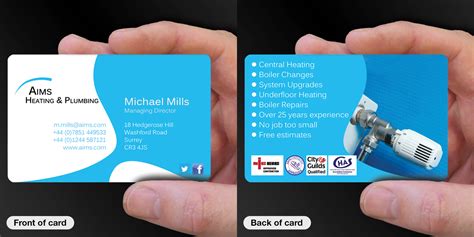 Download this free vector about plumber business card, and discover more than 13 million professional graphic resources on freepik. Business Card Printing for Plumbers - CPcards