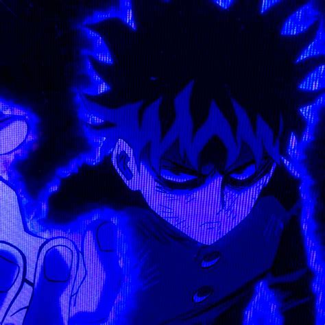 Mobblue 🌀 Webcore Blue Aesthetic Dark Blue Anime Anime Monochrome