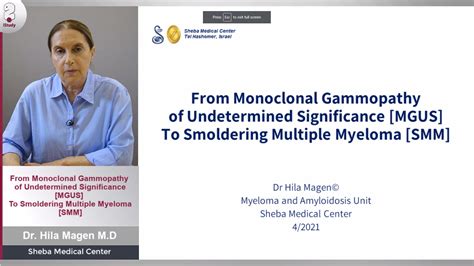 From Monoclonal Gammopathy Of Undetermined Significance Mgus To