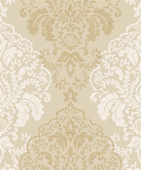 Free Download Grandeco Gold Glitter Damask Gold Luxury Textured