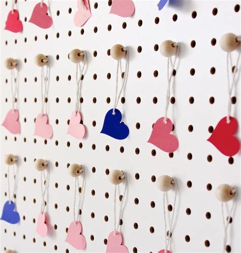 Fabric Paper Glue Diy Love Note Pegboard For Osbp