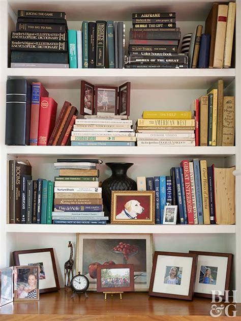 Tips For Arranging And Organizing Bookshelves Better Homes And Gardens